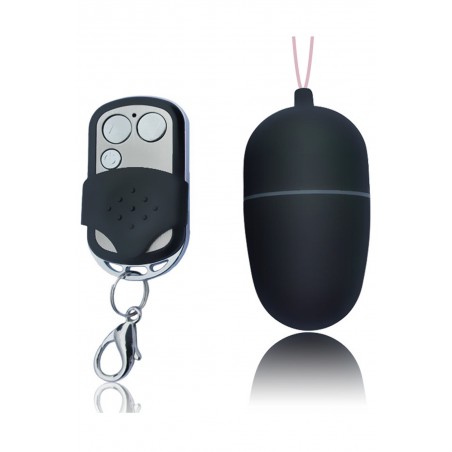Oeuf vibrant avec télécommande Longueur 5,5 cm - 10 programmes de vibrations