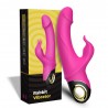 Vibromasseur Rabbit rose 9 modes de vibrations puissantes - USB