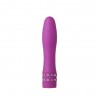 Mini vibrimasseur violet multivitesse