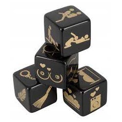 Jeu de 4 dés coquins