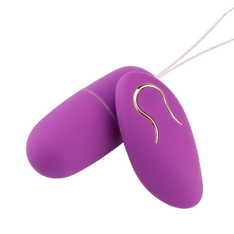 Oeufs vibrants à télécommande 10 modes de vibration -Télécommande sans fil