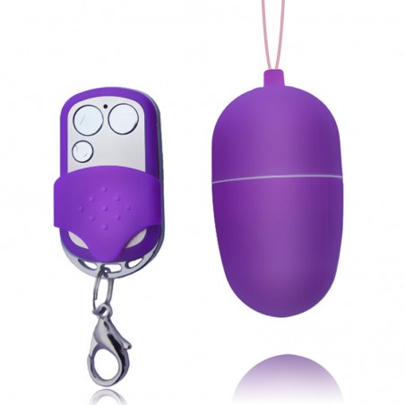 Oeufs vibrants à télécommande 10 modes de vibration -Télécommande sans fil
