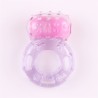 Anneau vibrant Rose - 3,5 cm très extenseible