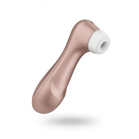 Stimulateur clitoridien USB 11 intensité Satisfyer Pro 2 - Or rose