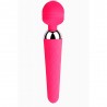 Baguette de massage en silicone Fuchsia - 20 cm