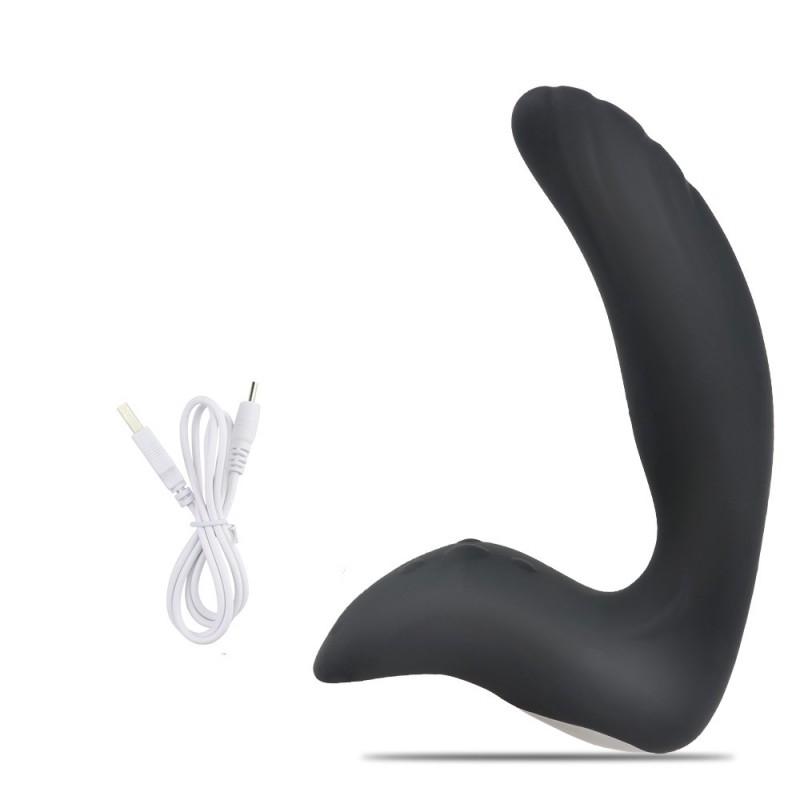 Plug stimulateur de prostate en silicone 10 vitesses USB