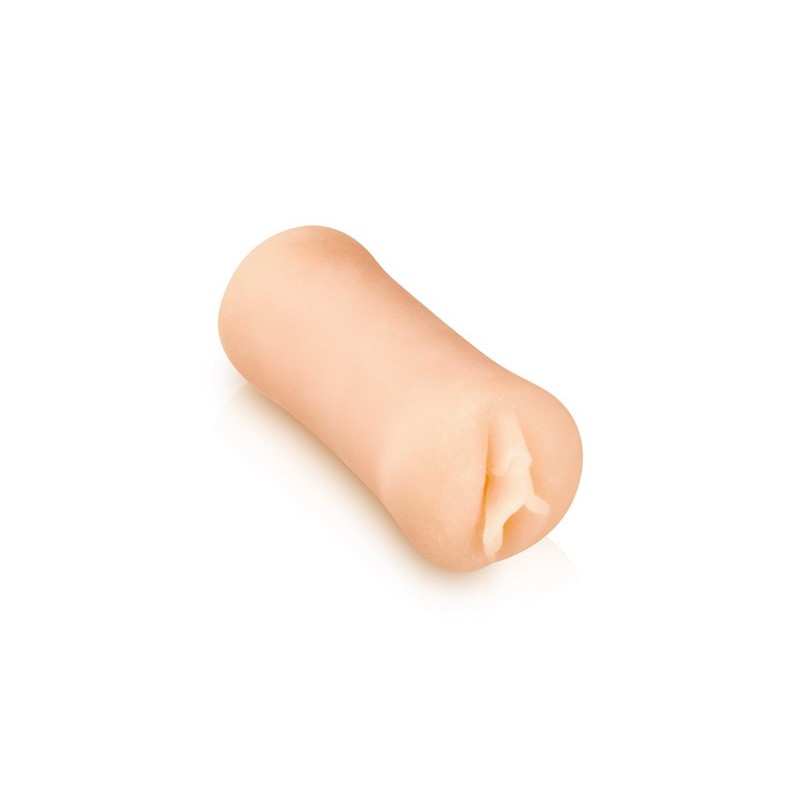 Masturbateur vaginal Beige - 11 cm