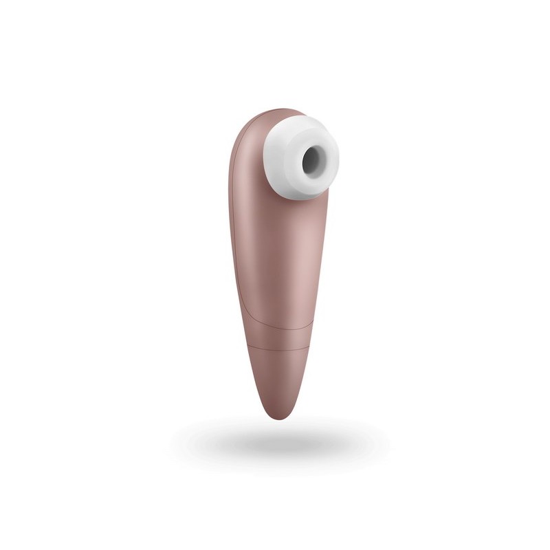 Stimulateur clitoridien 11 intensité Satisfyer Number One - Or rose