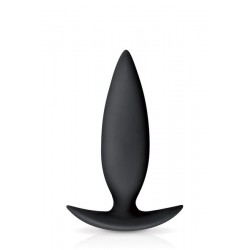 Plug anal silicone Noir -...