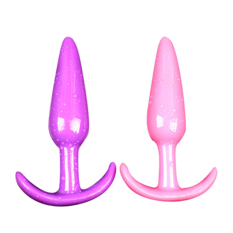 Plug anal ancre violet - 11 cm