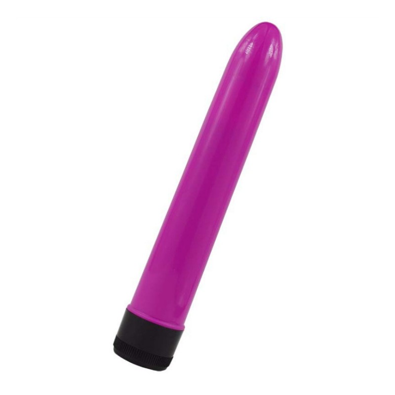 Vibromasseur rose violet - 17,5 cm