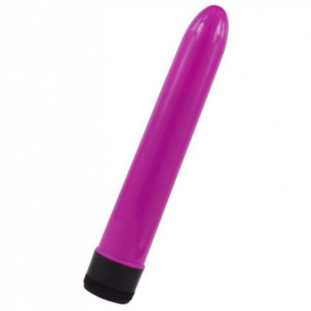 Vibromasseur rose violet - 17,5 cm