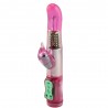 Vibromasseur rabbit, vibration et rotation