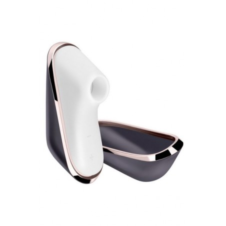 Stimulateur clitoridien de voyage USB 11 intensités Satisfyer Pro Traveler - Noir