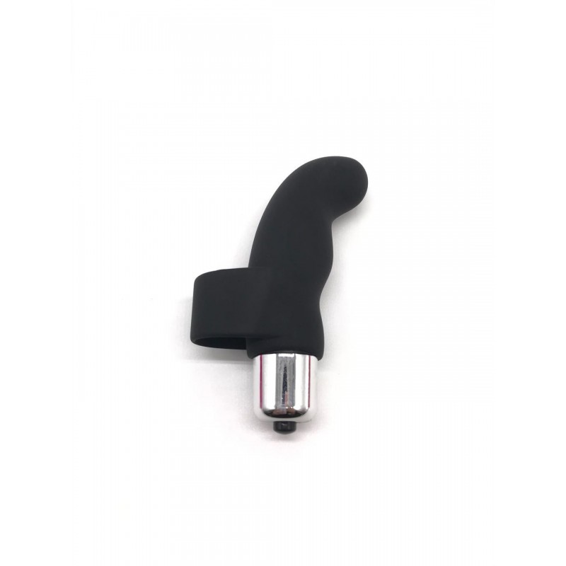 2 en 1 : Doigt chinois vibrant et mini vibromasseur en silicone