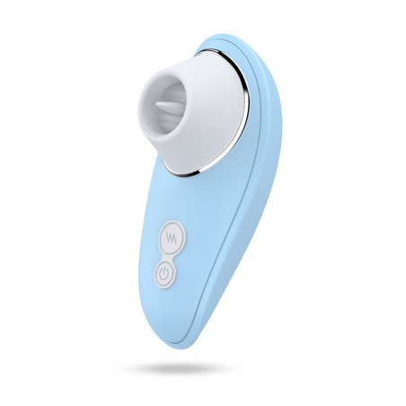 Stimulateur clitoridien avec langue bleu