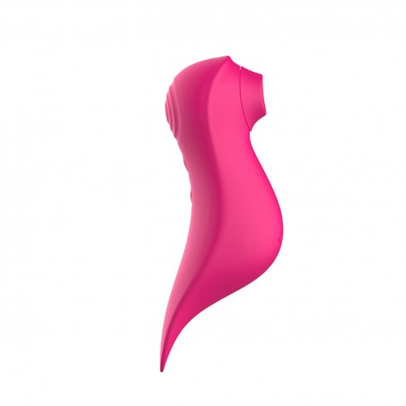 3 en 1 Stimulateur clitoris langue, vibration et vibro rose