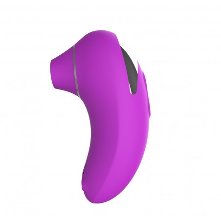 Stimulateur clitoris 9 fonctions usb noir