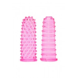 2 doigts chinois roses