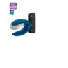 Stimulateur vibromasseur bleu de couple SATISFYER Double Love avec télécommande - USB