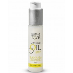 Huile de massage comestible...