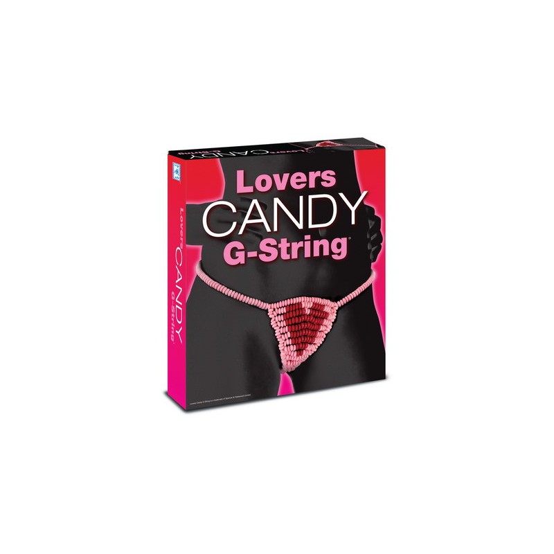 String femme comestible rose/rouge