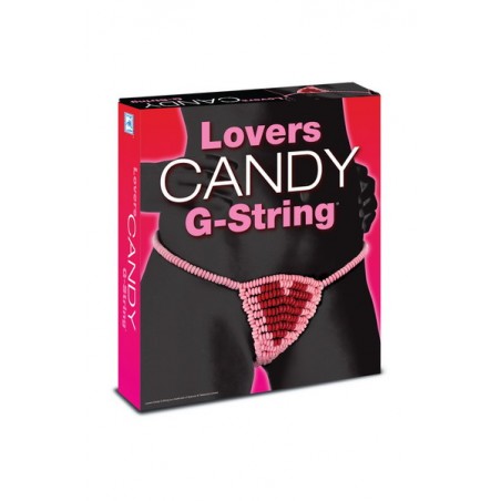 String femme comestible rose/rouge