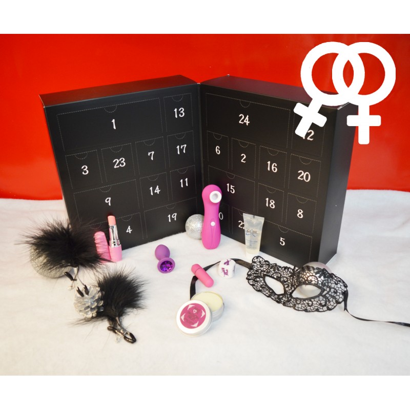 Calendrier de l'avent couple Femme