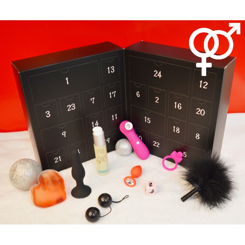 Calendrier de l'avent couple hétéro