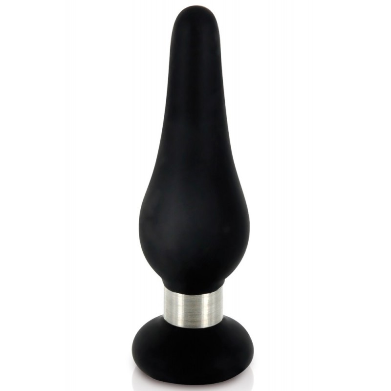 Plug anal en silicone doux 11 cm