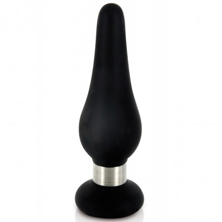 Plug anal en silicone doux 11 cm